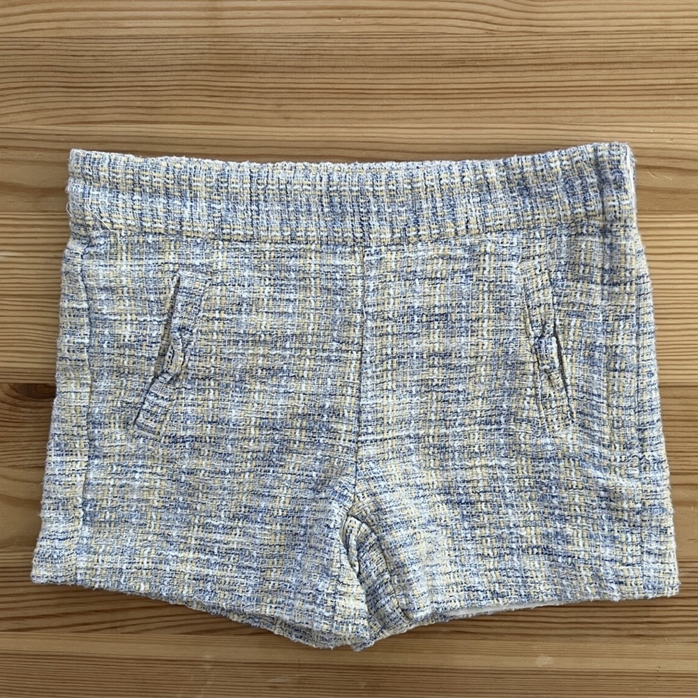 Janie and Jack tweed boucle shorts